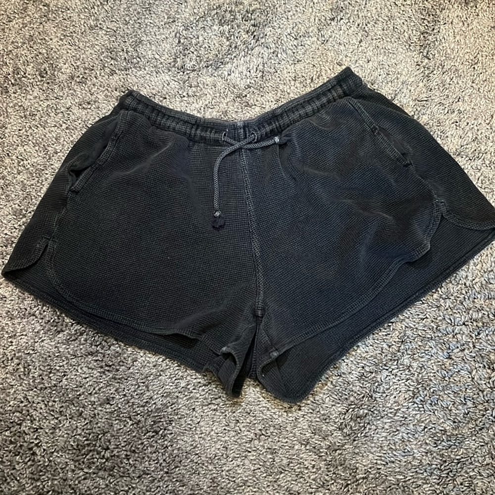 Black comfy shorts from Brandy Melville